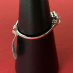 Bomb Party RBP3879 “Traditional Glam” LC Topaz on Rhodium Size 9 Ring NWT Photo 1