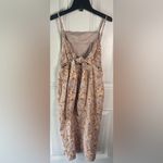 Trixxi Francesca’s NEW Brooke Floral Bow Back Midi Dress Style 26EA17VJYI Small Photo 4