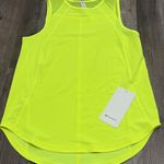 NWT Lululemon Sculpt tank HIYE size 6 Yellow Photo 0