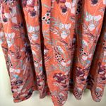 Natural Life  L/XL Womens Smocked Elastic‎ Waist Pull On Floral Maxi Skirt Boho Photo 2