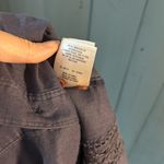 Holding Horses Blue Button-Down Shirt with Lace Detail | Size 0 Photo 10