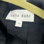 Bella Dahl  Belted Pullover Shirt Dress Women's Size XS Black Long Sleeve Ecovero Photo 2