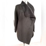 Chelsea & Theodore Faux Suede
Fur Knit Sweater Jacket Cardigan
Gray Gray Size 1X Photo 1