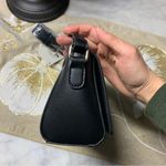 NWT Valentino Orlandi Studded Crossbody Bag flap front Retail $200 Black Photo 3