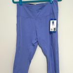 32 Degrees Heat NEW NWT 32 Degrees Periwinkle Cropped Workout Pants Photo 0