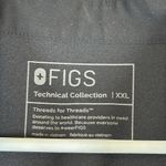 FIGS  Rafaela Oversize Scrub Black Surgeon Pharmacist Nurse Doctor Size XXL #2706 Photo 5