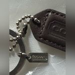 Coach Authentic  Brown Hangtag Keychain NWOT Photo 1