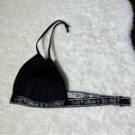 Victoria's Secret Victoria’s Secret Black and White Teeny Triangle Bikini Top Photo 4