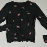 Victoria's Secret Victoria’s Secret PINK Rose Roses Floral Graphic Tee T-Shirt Top Blouse Size XS 🌹 Photo 0