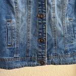 Highway Jeans Blue Denim Jacket with Sherpa Collar size small Photo 3