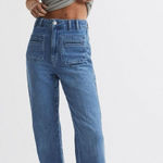 Reiss  Isabel Regular Wide Leg Jeans in Light Blue 30 Photo 0