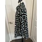 Ruti The Surprise Geo Print Blouse S/M Made in Turkey‎ Black Photo 4