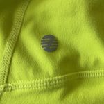 Zella Z by Neon Yellow Leggings S High Rise Pocket Yoga Pants NWT Activewear Photo 7