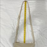 Saks 5th Avenue Saks Fifth Avenue Cream Crossbody Bag with Gold Accents Photo 8