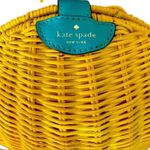 Kate Spade  PERFECT PICNIC LEMON WICKER CROSSBODY BAG Photo 3