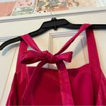 NBD  Revolve Hot Pink Satin Halter Neck Mini Bodycon Dress Size Small Photo 9