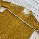 Anthropologie Akemi + Kin Chunky Knit Open Front Cardigan Ombré Mustard Size XL Photo 4