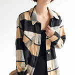 Oversized Shacket Black Photo 0