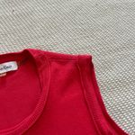 Calvin Klein Hot Pink Knit Sweater Vest Sz L Preppy Academia Work Photo 5