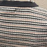 American Eagle  Women’sGray Blue Pink Lightweight Ribbed Sweater Shirt Size XS Photo 4