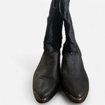 Dingo vintage blue black silver soft slouchy leather western cowboy boots 9 Photo 3