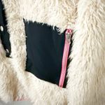 STANCE | "Heatin' Up" Sherpa Pullover Beige Ivory Pink Black Jacket | Large Photo 5