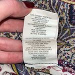 Rewind  Navy Blue Patterned Short Sleeve Blouse Size Juniors Small Photo 4