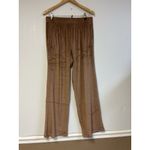 SKIMS Velour Wide Leg Track Pants – Sienna – Size Large Photo 3