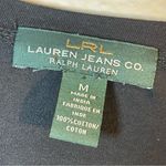 Ralph Lauren Lauren  Black Long-Sleeve Top SZ:M Photo 6