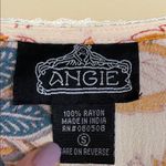 Angie  Women’s Boho Floral Print Crochet Multicolor Open Kimono Robe Duster Photo 7