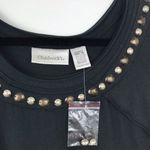 Chadwick's NEW embellished‎ gray sleeveless blouse Photo 1