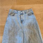 The Kript  Jeans Baggy Wide Leg Size L Blue Brown Photo 1