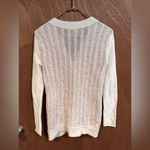 Free People Willow Caroline Bohemian Wool Angora Cardigan Sweater Size S Ivory Photo 2