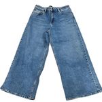 Lee Women's Wide-Leg Crop Jeans Blue Size 30 Photo 3