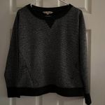 Banana Republic Women’s  Heritage Black Textured Pullover Sweatshirt Size S Small Photo 2
