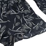 Cotton On COTTON:ON women Black and White Leaf Print One Piece Photo 1