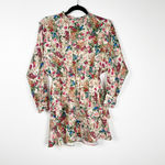 ZARA  Women's Long Sleeve Ruffle Floral Print Dress‎ Sz XS NWT Photo 3