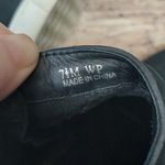 LINEA Paola black white wedge platform shoes size 7.5M Photo 6