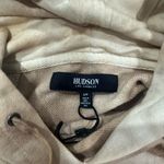 Hudson  Womens Brown Beige Tie Dye Hoodie Sweatshirt Size Small Photo 1