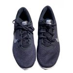 Nike NWT 🖤🤍 WIDE Womens Flex Trainer Black and Silver Sneakers, Size 8.5 WIDE Photo 6