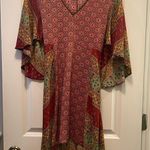 Umgee  Maroon pattern dress size Small Photo 0