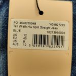 Missguided  TALL Wrath HW Split Ankle Straight Jean 8 NEW Bohemian Classic Preppy Photo 11