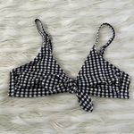 Xhilaration Black White Gingham Tank bikini Top Sz L Photo 19