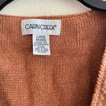 Cabin creek Leather Crochet Vest Photo 5