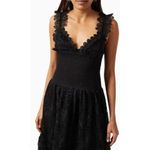 Waimari La Mimosa Dress in Guipure Lace Sz. XS Black Photo 2