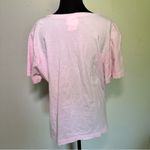 Vintage Art Unlimited Bunny Short Sleeve Tee with Glitter Design Pink Size L Photo 4