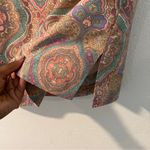 TEHAMA Pink Multicolor Paisley‎ Print Mini A Photo 3