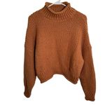 Etophe studios  Mock Neck Sweater Rust S/M Photo 1