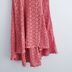 Free People  Beach Crochet Eyelet Hi-Lo Universal Coverup Dress Photo 3