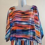 Robbie Bee  Batwing Elastic Band Brush Dress M Photo 9